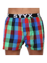 Styx Sada tří - pánské trenky Styx sportovní guma vícebarevné