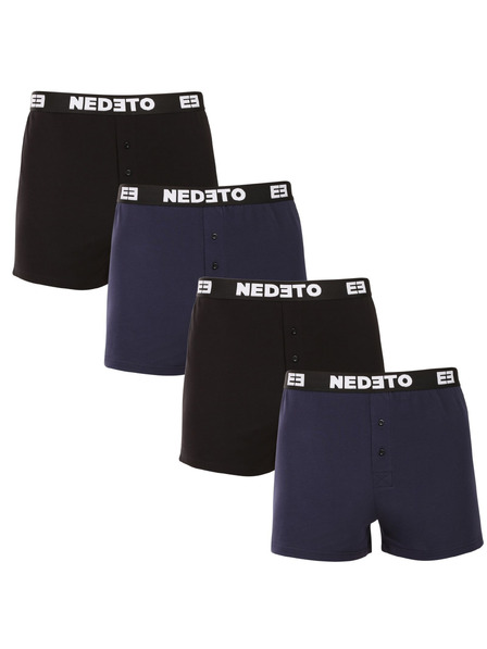 Nedeto Sada čtyř - pánské trenky Nedeto vícebarevné