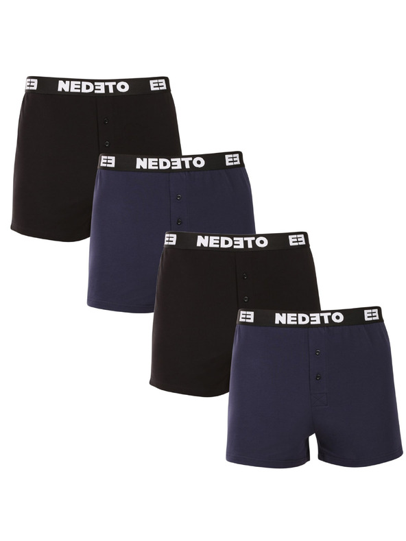 Nedeto Sada čtyř - pánské trenky Nedeto vícebarevné