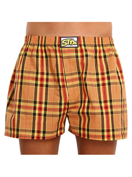 Styx Pánské trenky Styx klasická guma vícebarevné