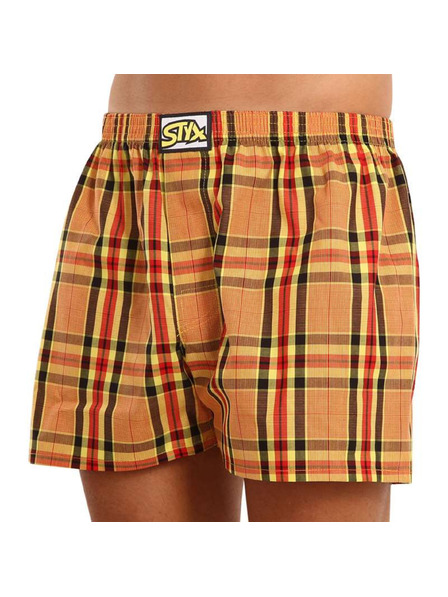 Styx Pánské trenky Styx klasická guma vícebarevné