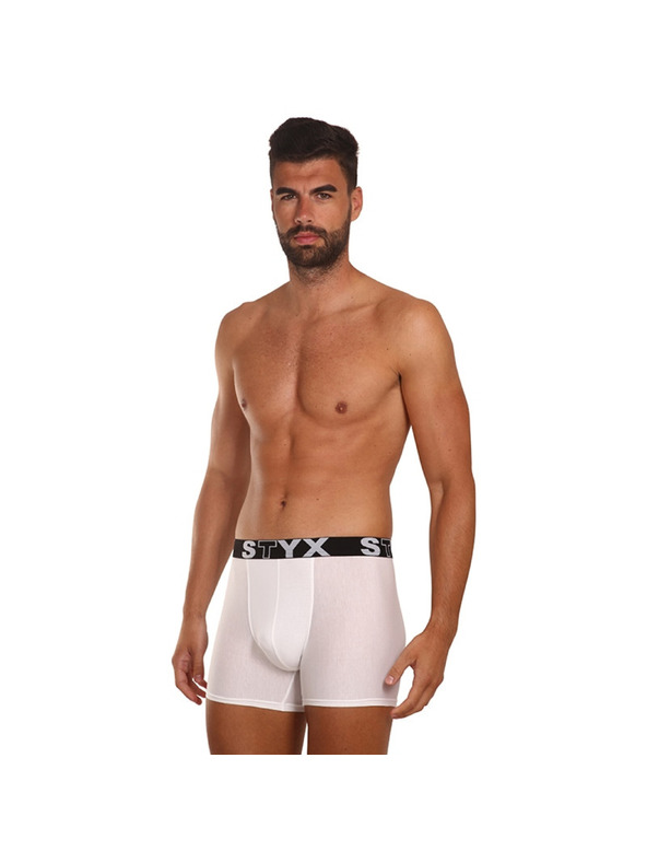 Styx Sada tří - pánské boxerky Styx long sportovní guma