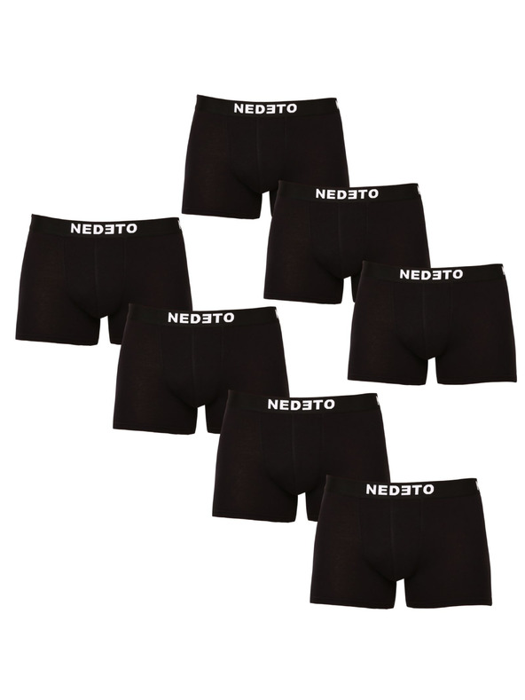 Nedeto Sada sedmi pánských boxerek v černé barvě Nedeto