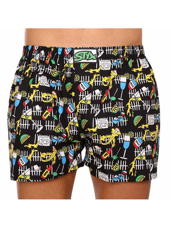 Styx Pánské trenky Styx art klasická guma párty