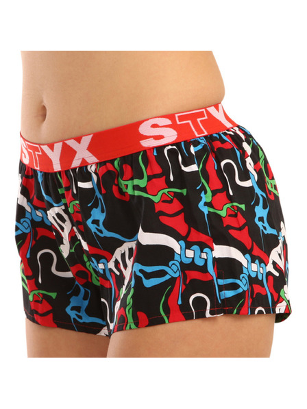 Styx Dámské trenky Styx art sportovní guma Jungle