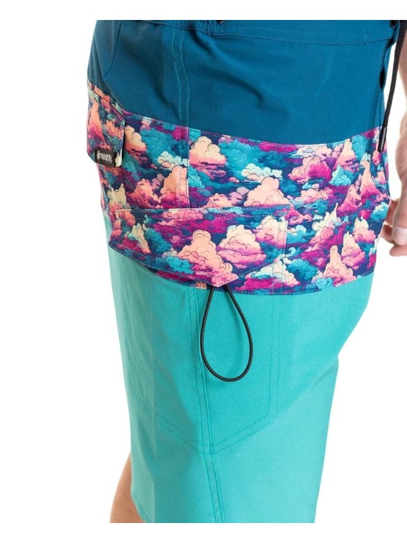 Meatfly Meatfly pánské plavky Mitch Boardshorts 21" Clouds