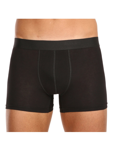 Nedeto Sada pěti pánských plus size boxerek v černé barvě Nedeto