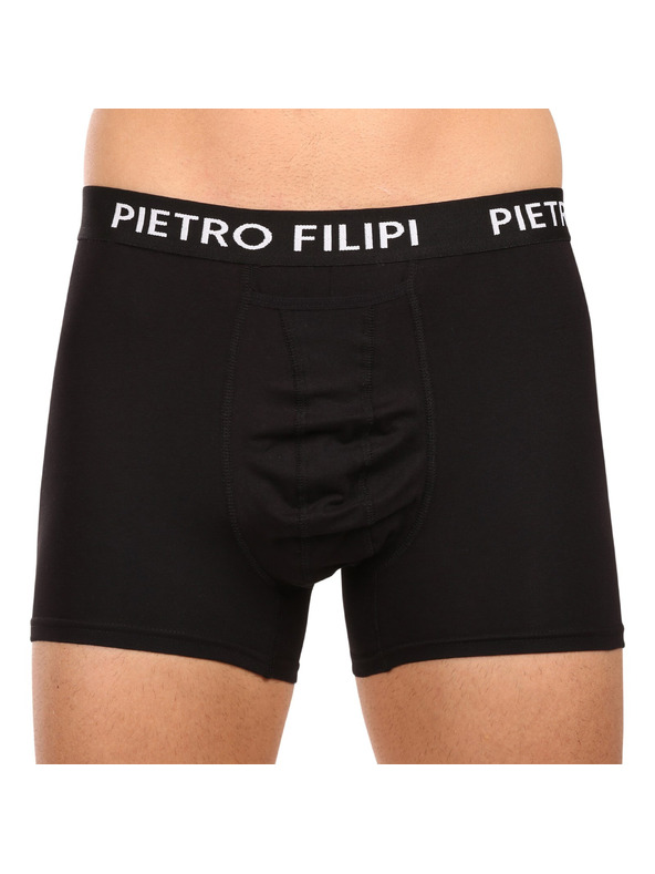 Pietro Filipi Sada dvou - pánské boxerky Pietro Filipi balls holder černé