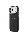 Guess Guess PU Saffiano MagSafe Zadní Kryt pro iPhone 17 Pro Max Black