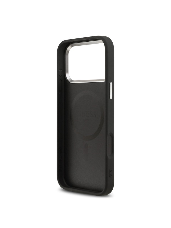 Guess Guess PU Saffiano MagSafe Zadní Kryt pro iPhone 17 Pro Max Black