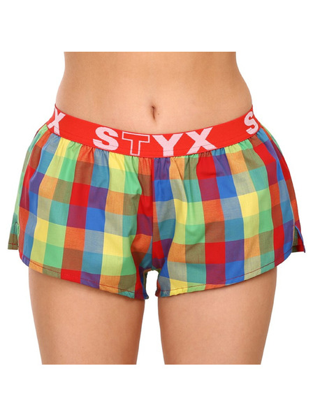 Styx Dámské trenky Styx sportovní guma vícebarevné