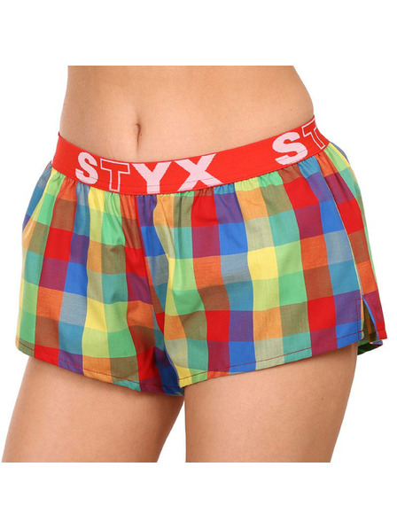 Styx Dámské trenky Styx sportovní guma vícebarevné