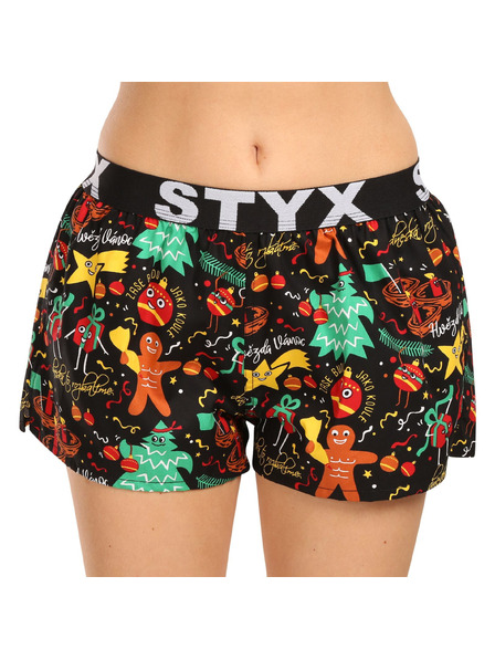 Styx Dámské trenky Styx art sportovní guma Vánoce ozdoby