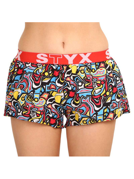Styx Dámské trenky Styx art sportovní guma skica