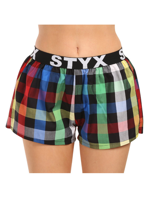 Styx Dámské trenky Styx sportovní guma vícebarevné