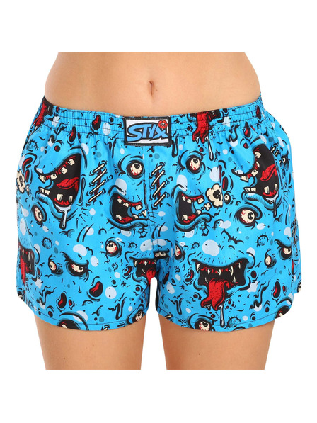 Styx Dámské trenky Styx art klasická guma zombie