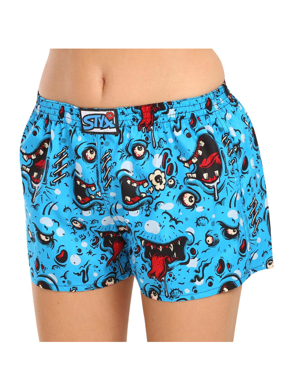 Styx Dámské trenky Styx art klasická guma zombie