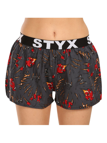 Styx Dámské trenky Styx art sportovní guma drápy