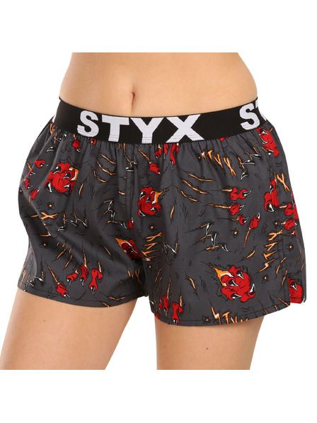 Styx Dámské trenky Styx art sportovní guma drápy