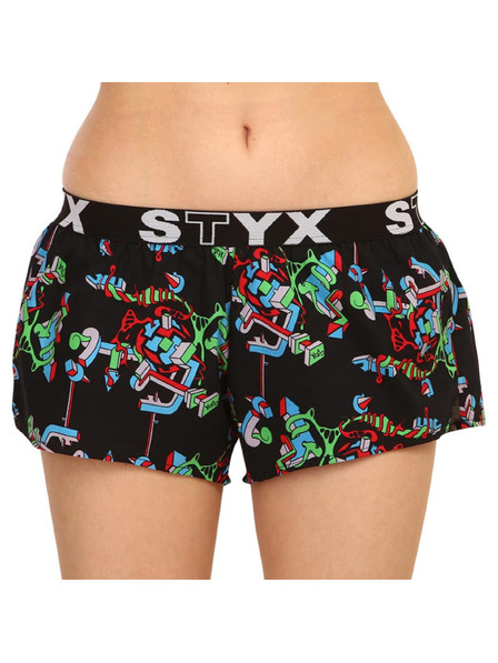 Styx Dámské trenky Styx art sportovní guma strukture