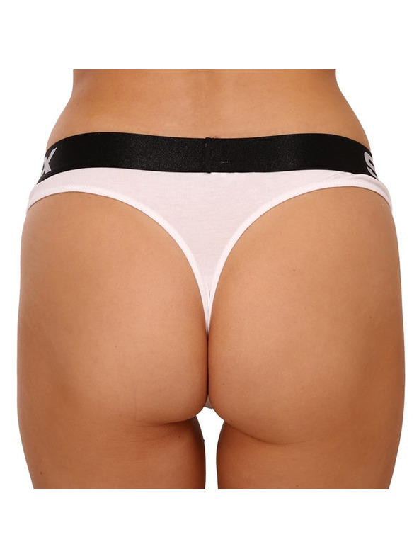 Styx Dámská tanga Styx sportovní guma bílá