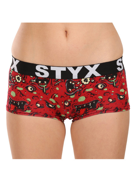 Styx Dámské kalhotky Styx art s nohavičkou zombie