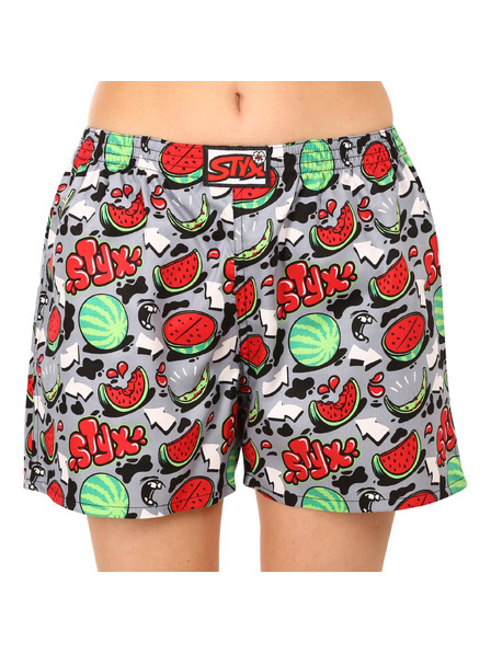 Styx Dámské trenky na spaní Styx melouny