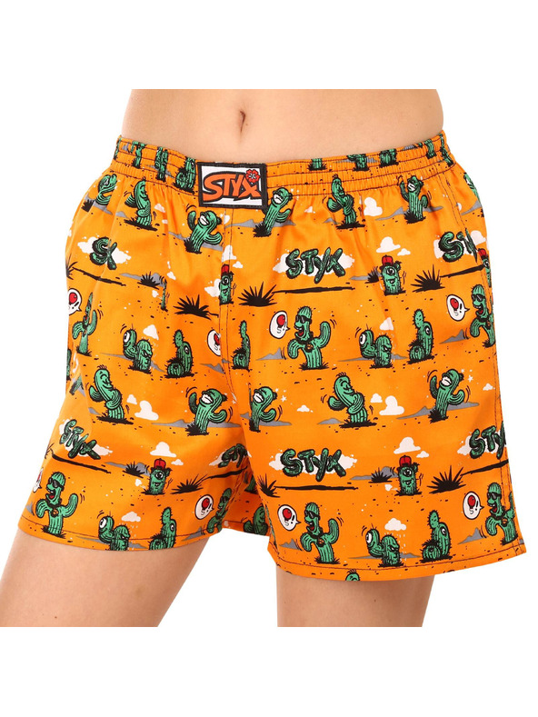 Styx Dámské trenky na spaní Styx kaktusy