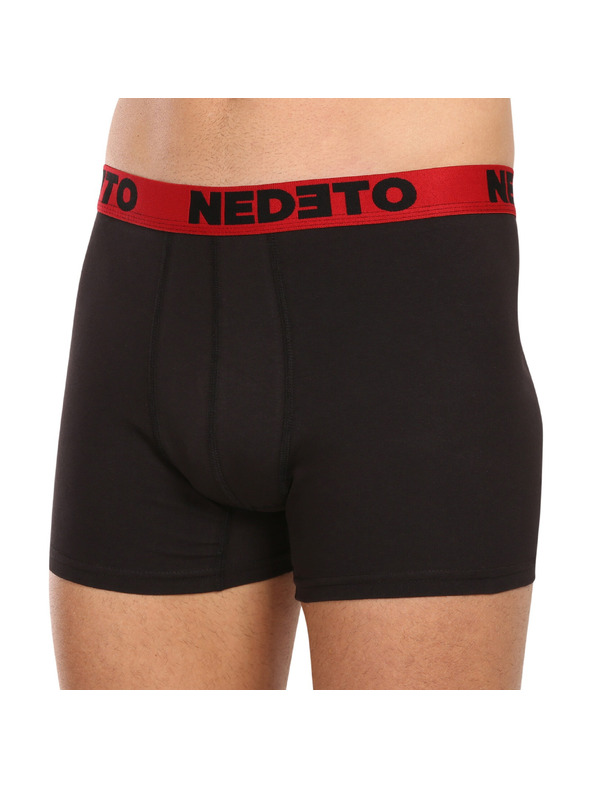 Nedeto Sada tří - pánské boxerky Nedeto černé
