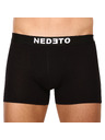 Nedeto Sada deseti - (8+2 zdarma) pánské boxerky Nedeto černé