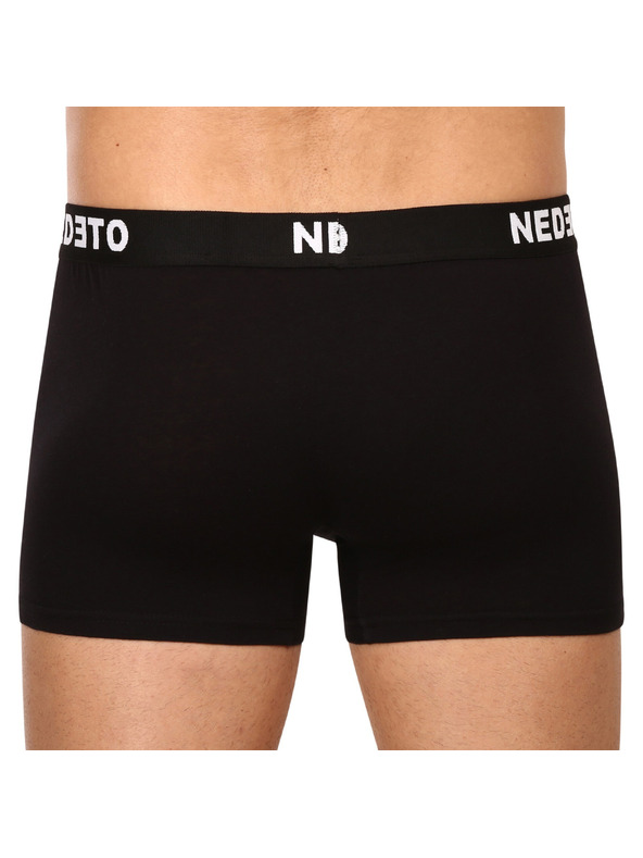 Nedeto Sada deseti - (8+2 zdarma) pánské boxerky Nedeto černé