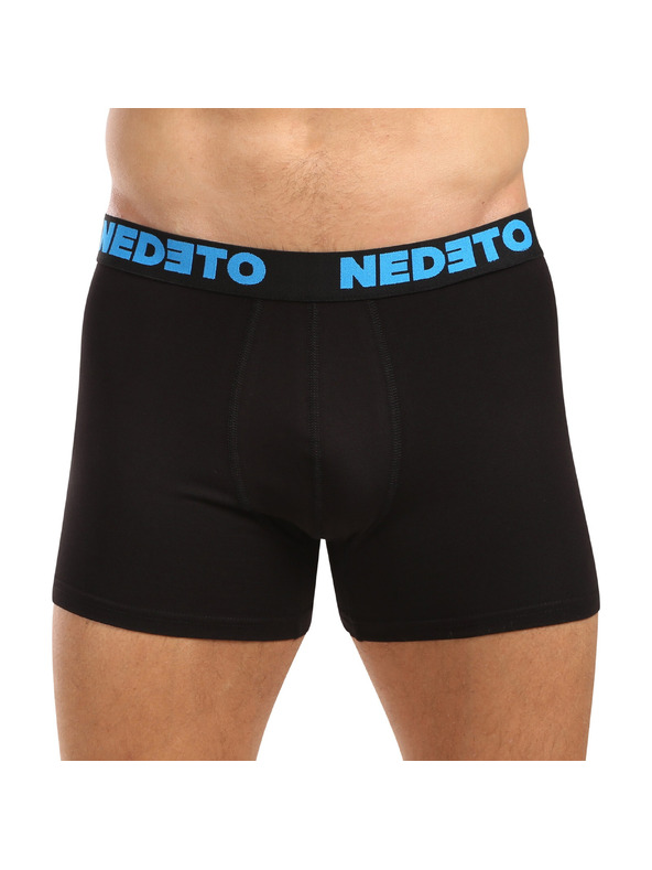 Nedeto Sada tří - pánské boxerky Nedeto černé