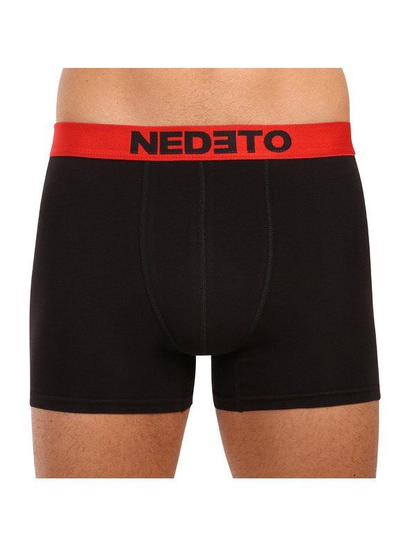 Nedeto Sada osmi - pánské boxerky Nedeto černé