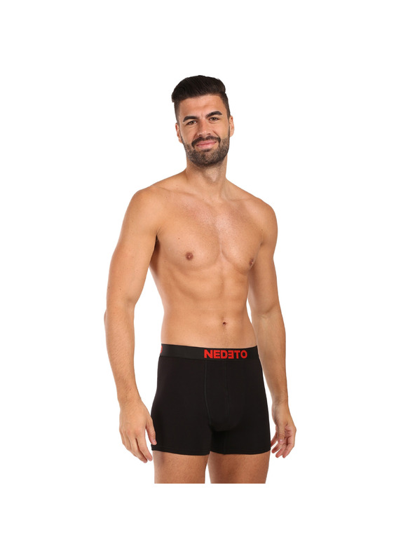 Nedeto Sada osmi - pánské boxerky Nedeto černé