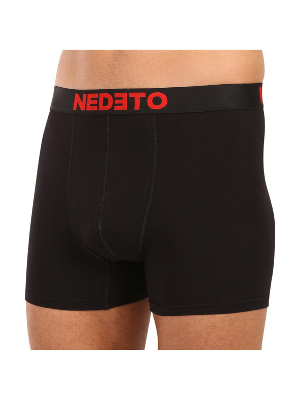 Nedeto Sada osmi - pánské boxerky Nedeto černé