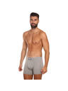 Styx Pánské boxerky Styx long klasická guma světle šedé
