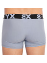 Styx Pánské boxerky Styx sportovní guma světle šedé