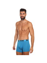Styx Pánské boxerky Styx long sportovní guma světle modré