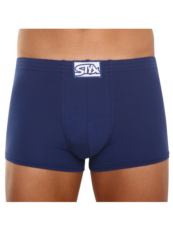 Styx Pánské boxerky Styx klasická guma modré
