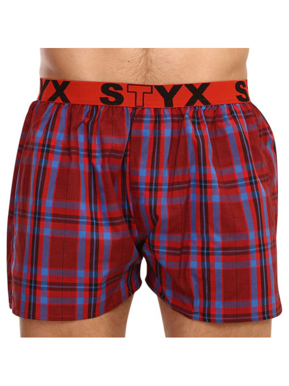 Styx Pánské trenky Styx sportovní guma vícebarevné