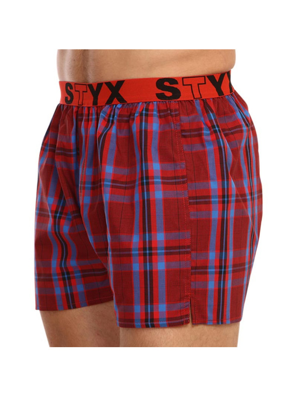Styx Pánské trenky Styx sportovní guma vícebarevné