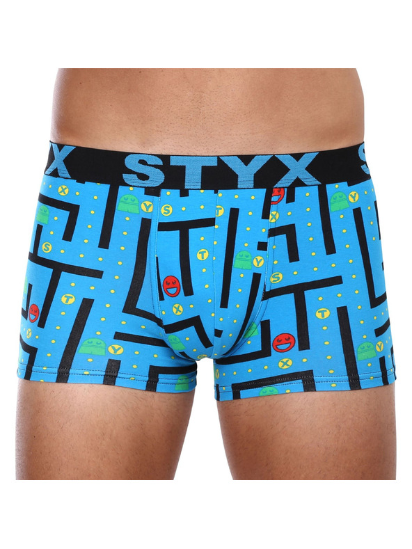 Styx Pánské boxerky Styx art sportovní guma nadrozměr hra