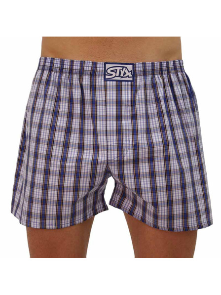 Styx Pánské trenky Styx klasická guma vícebarevné
