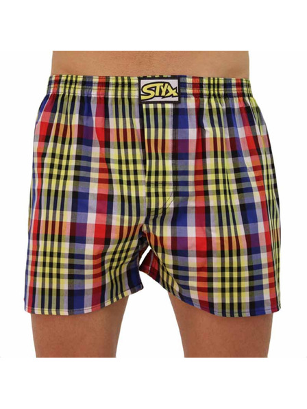 Styx Pánské trenky Styx klasická guma vícebarevné