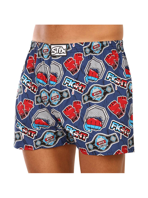 Styx Pánské trenky Styx art klasická guma fight