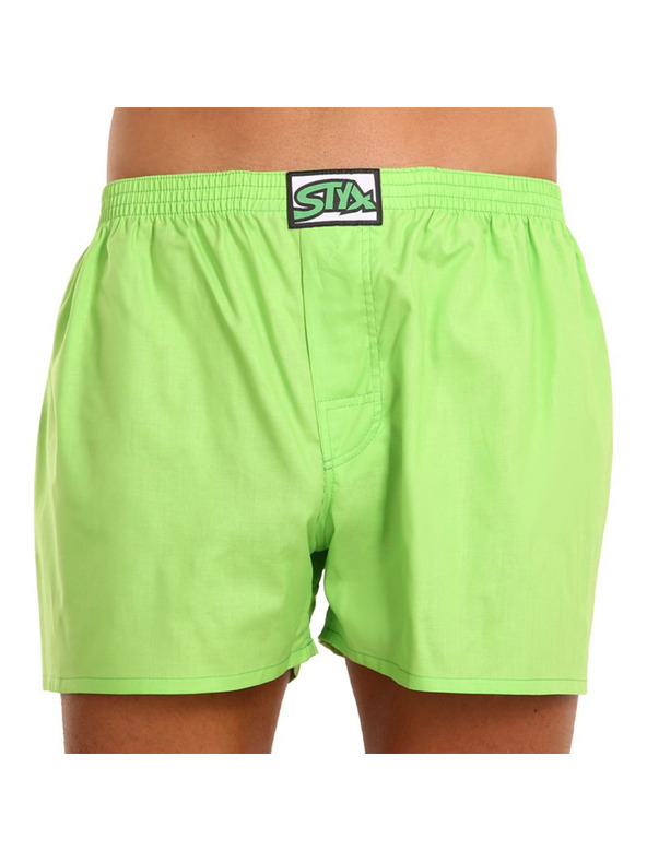 Styx Pánské trenky Styx klasická guma zelené