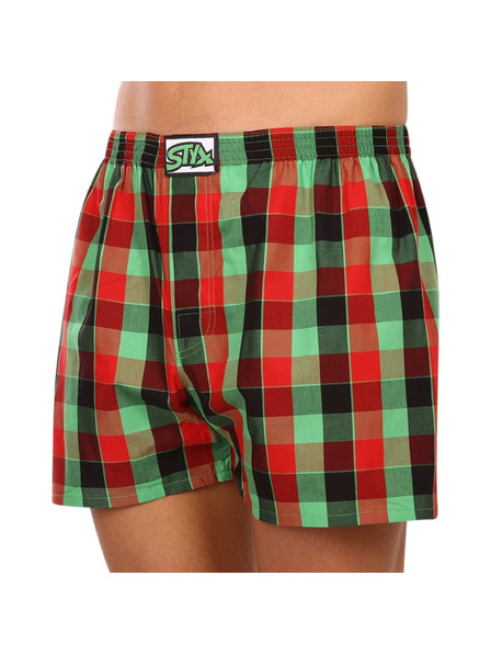 Styx Pánské trenky Styx klasická guma vícebarevné