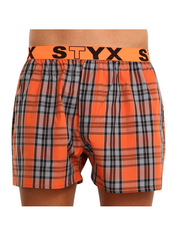Styx Pánské trenky Styx sportovní guma vícebarevné