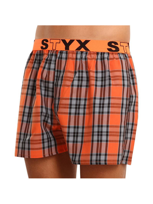 Styx Pánské trenky Styx sportovní guma vícebarevné