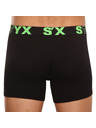 Styx Pánské boxerky Styx long sportovní guma černé